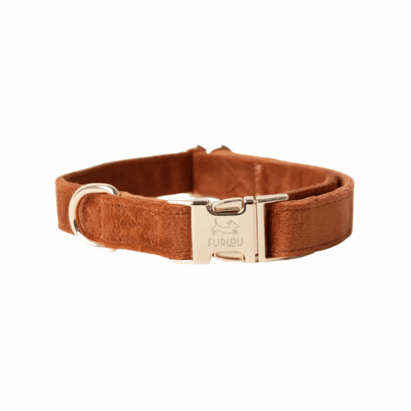 Velvet halsband<span> - </span>M, Clay
