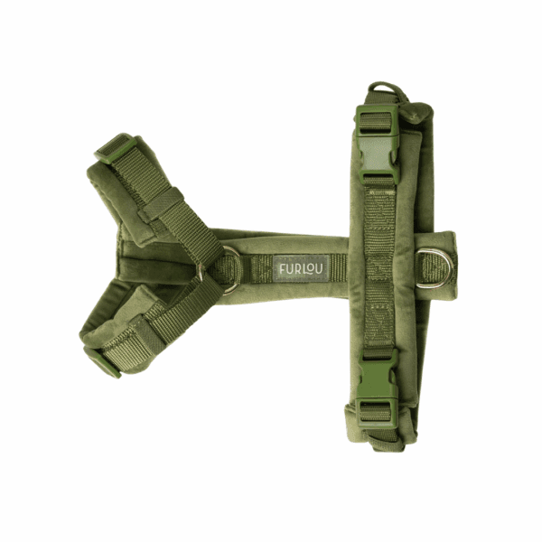 Velvet comfort hondentuig<span> - </span>L, Green